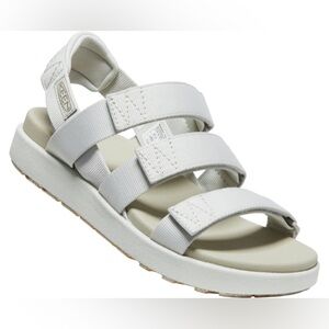 KEEN Women's Elle Strappy - Silver Birch/plaza Taupe